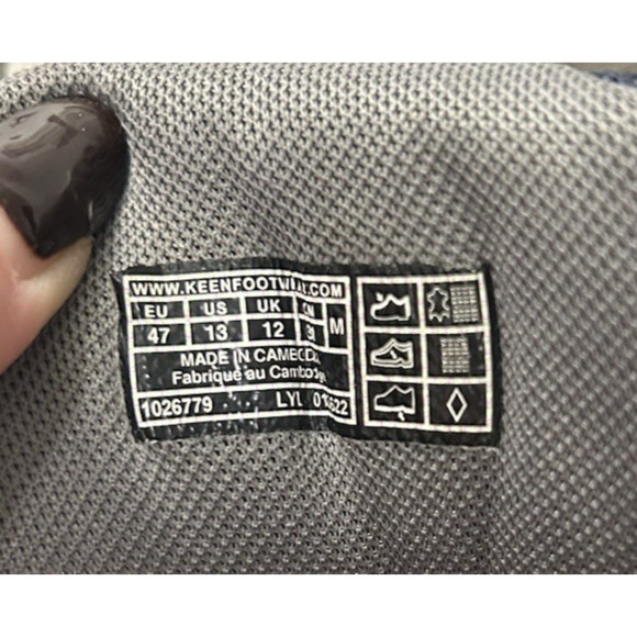 KEEN Men’s Low-Cut Circadia Vent Casual Hiking Boots 1026779 Gray Size 13M - Picture 8 of 8